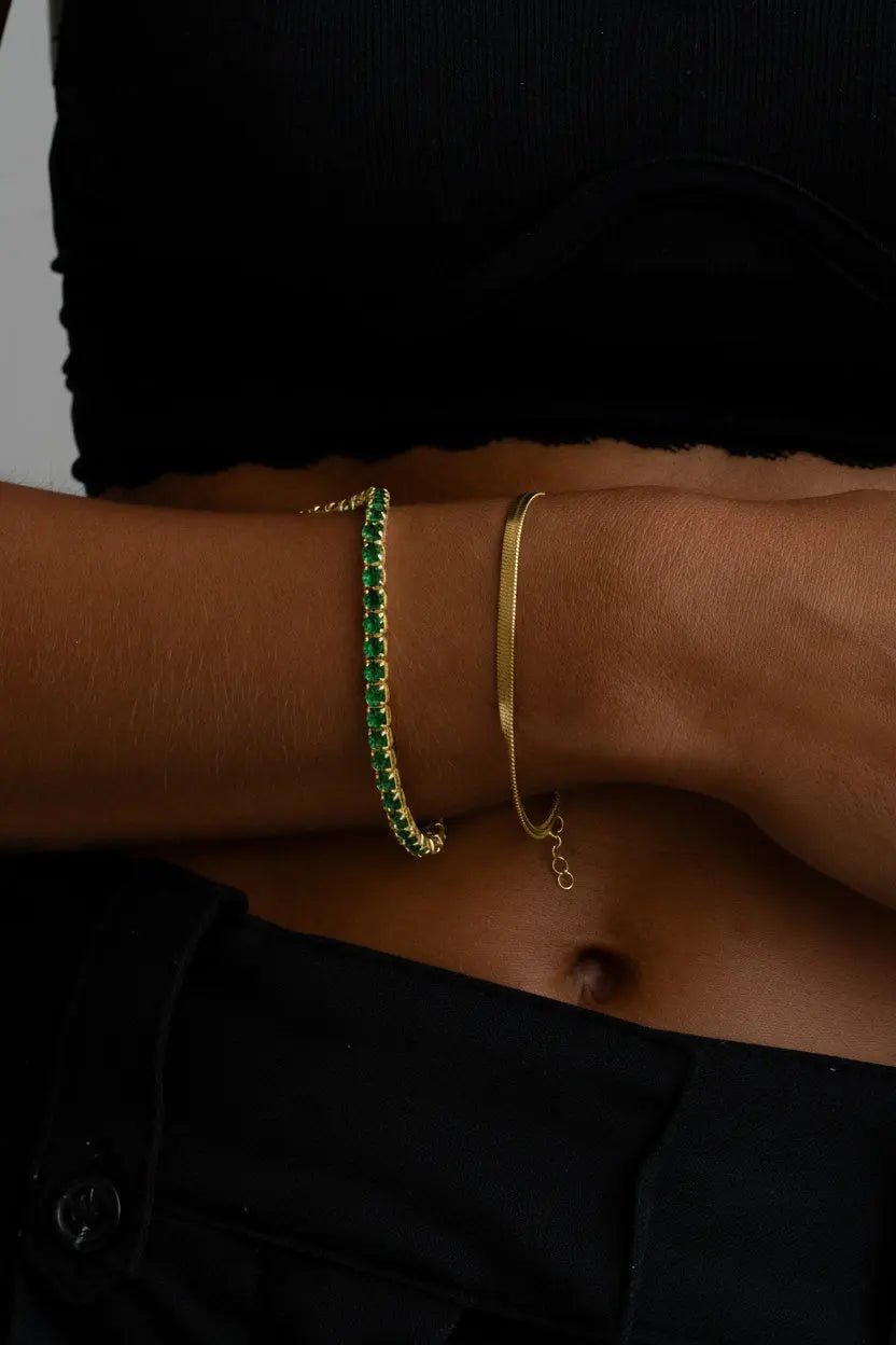 ELM TENNIS BRACELET - Kumaya Jewelry