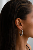 SCULPT HOOPS - Kumaya Jewelry